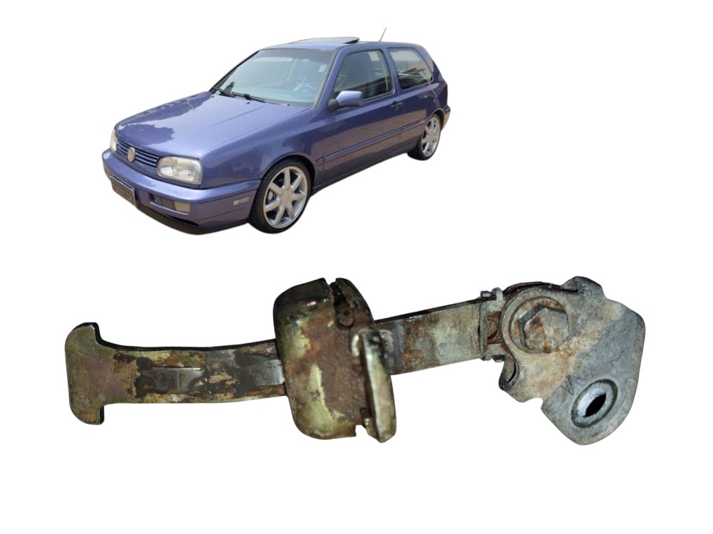 Limitador Porta Traseira Esquerda Vw Golf Mk3 1995/2000 3