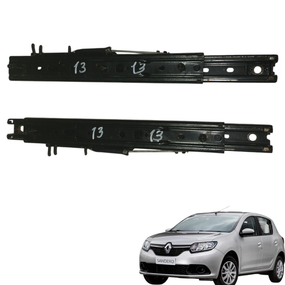 Trilhos Deslizantes Banco direito Renault Sandero logan duster 2015 2019