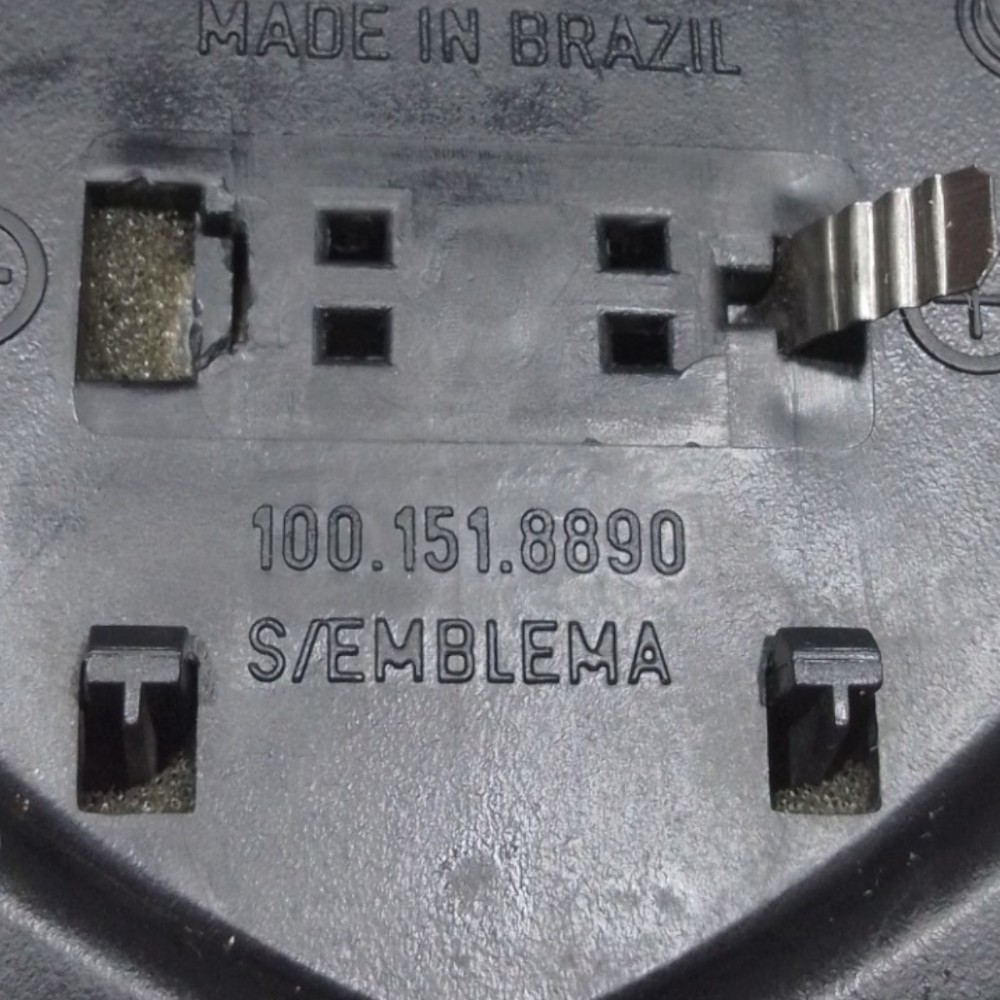 Tampa Buzina Volante Botão Fiat Uno Mille V19 1001518890 8