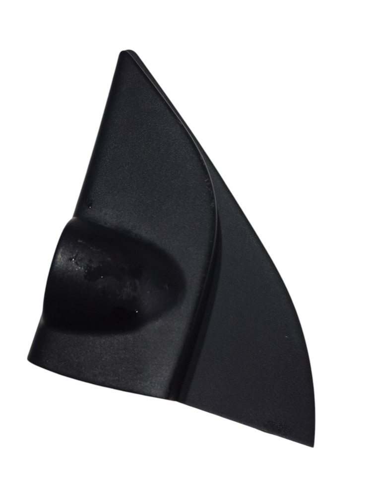 Moldura Interna Retrovisor Esquerdo Nissan  March11 15 Preto Preto 2
