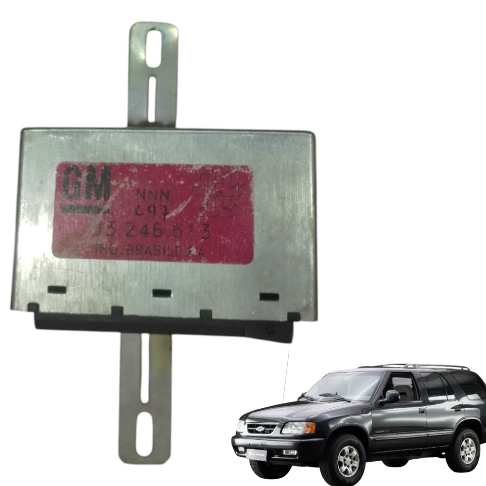 Moldura Central Alarme Anti-furto Chevrolet Blazer 1997 S10