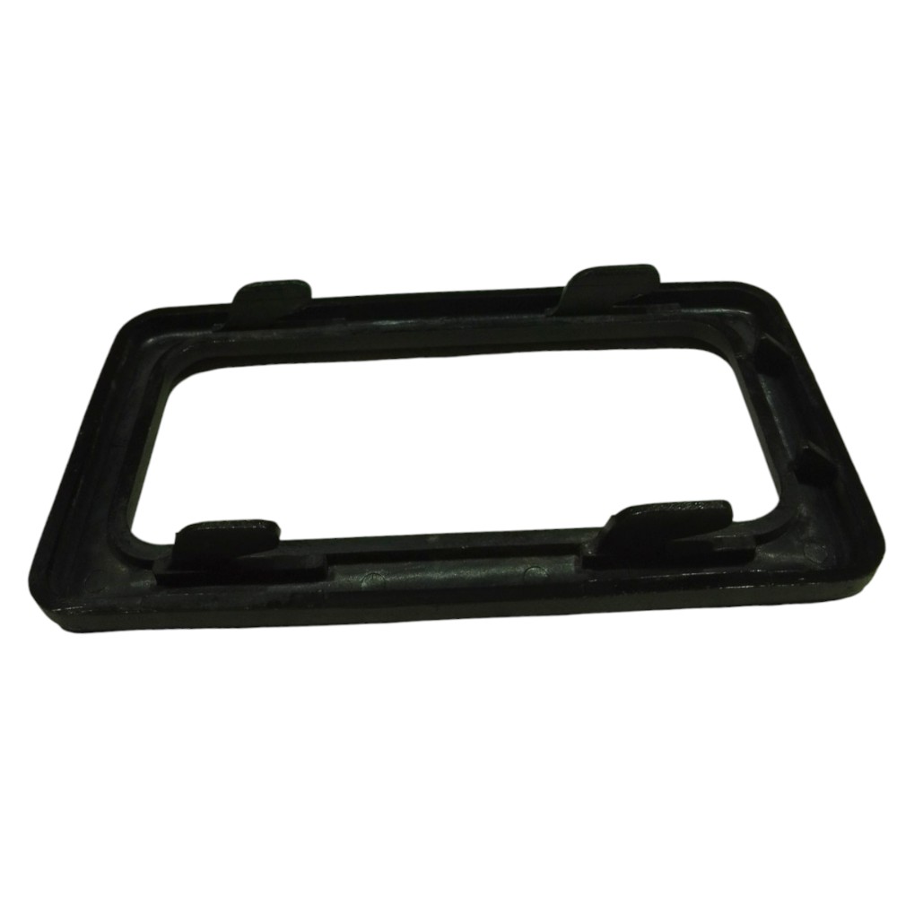 Moldura Maçaneta Interna Traseira Direita Fiat Uno Mille V19 Preto Traseira 2