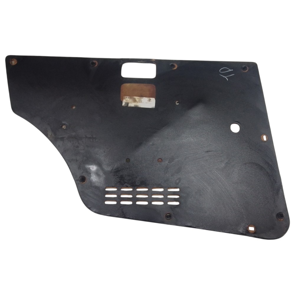 Forro De Porta Traseira Direita Fiat Uno Mille 4p V19 Et 5358 Preto 5