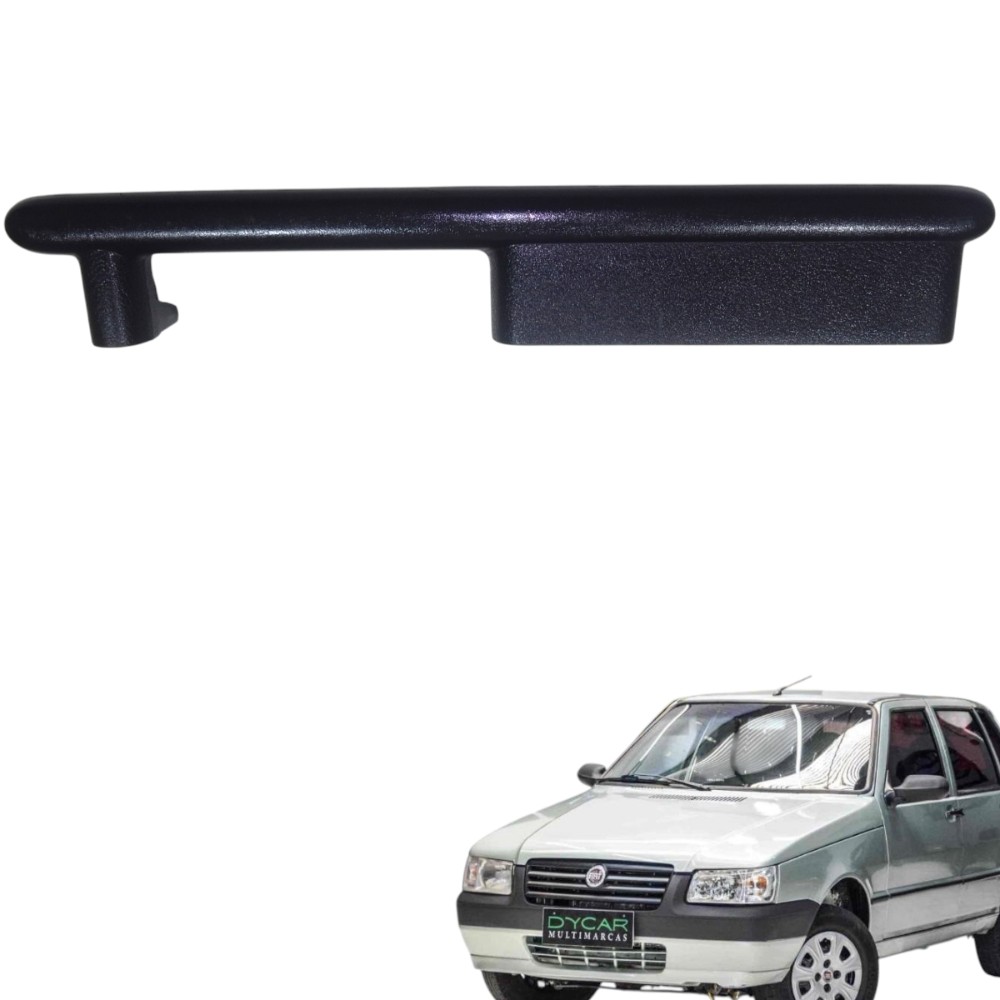 Puxador Interno Porta Apoio Braço Esque Fiat Uno 2005/2006 Preto