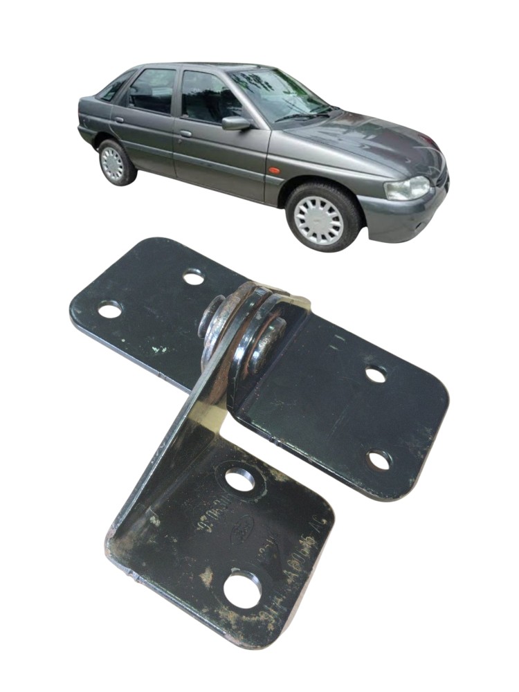 Suporte Fixação Trava Banco Traseiro Ford Escort 1993/2002 Preto 2