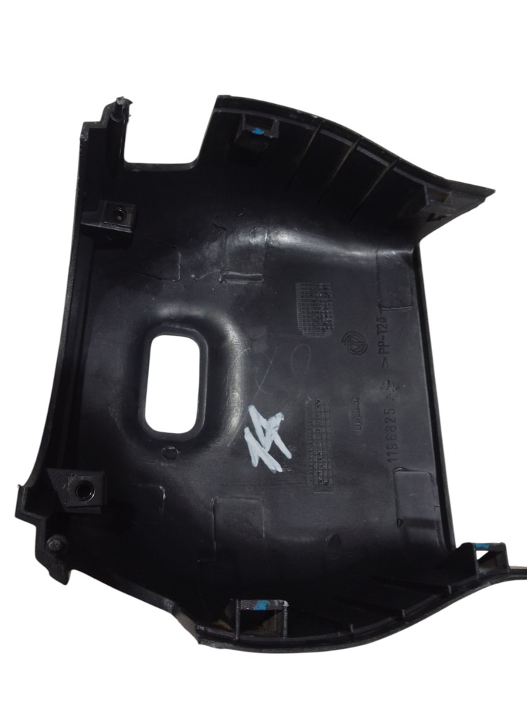 Moldura superior coluna direção chave Fiat uno 2007 a 2011 3