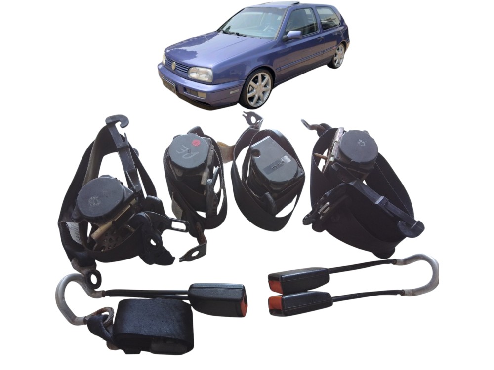 Kit 5 cinto VOLKSWAGEN GOLF MK3 1.8 1995 A 2000 ORIGINAL 2