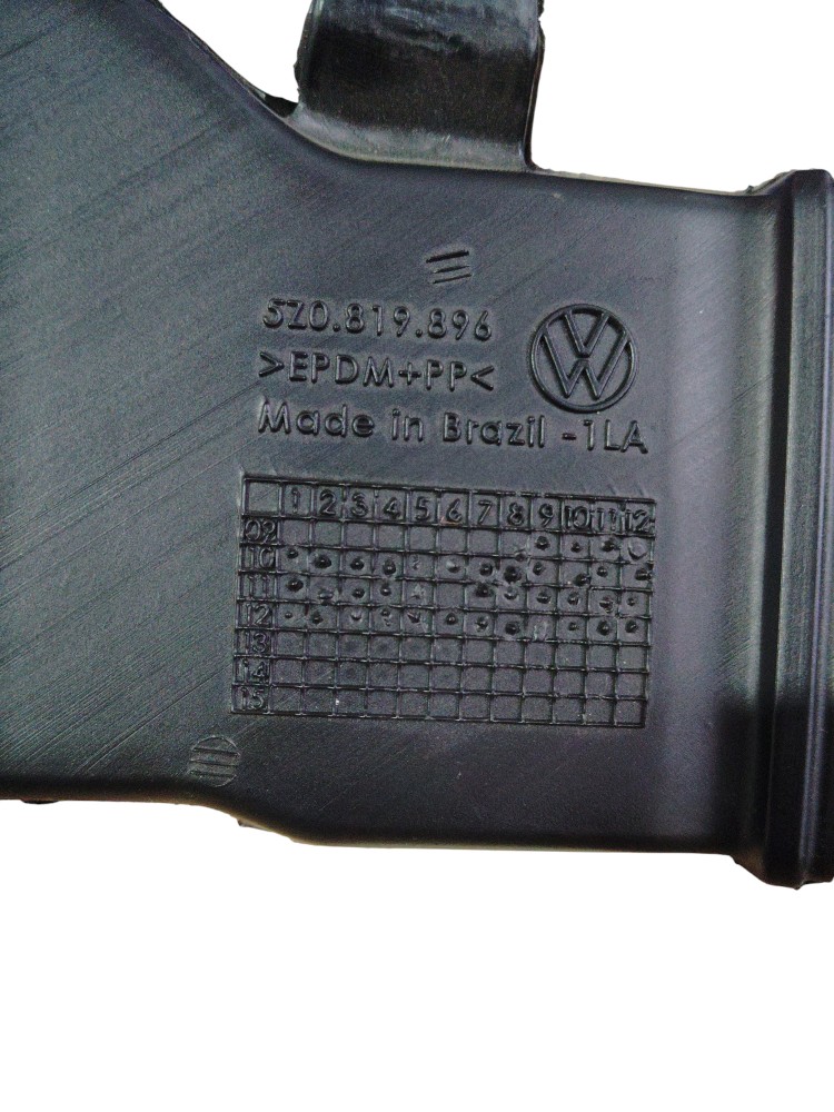 Duto Condutor Lado Direito Ar Volkswagen Fox 2013 5z0819896 3