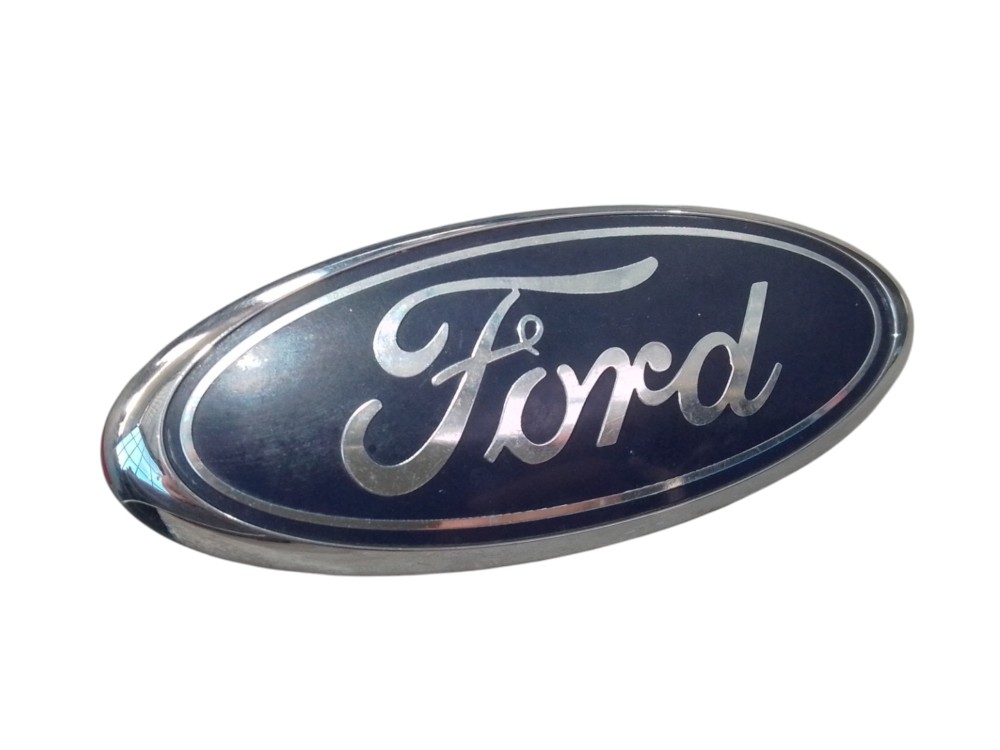 Emblema Azul Escuro Tampa Traseira Ford Ecosport 12cm X 5cm 3