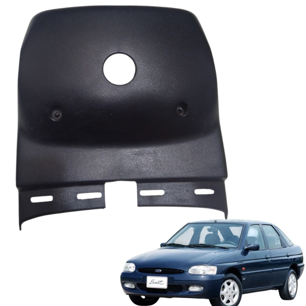 Moldura Coluna Direção Ford Escort 92 Ab – 3530 – Bc Preto Preto 2