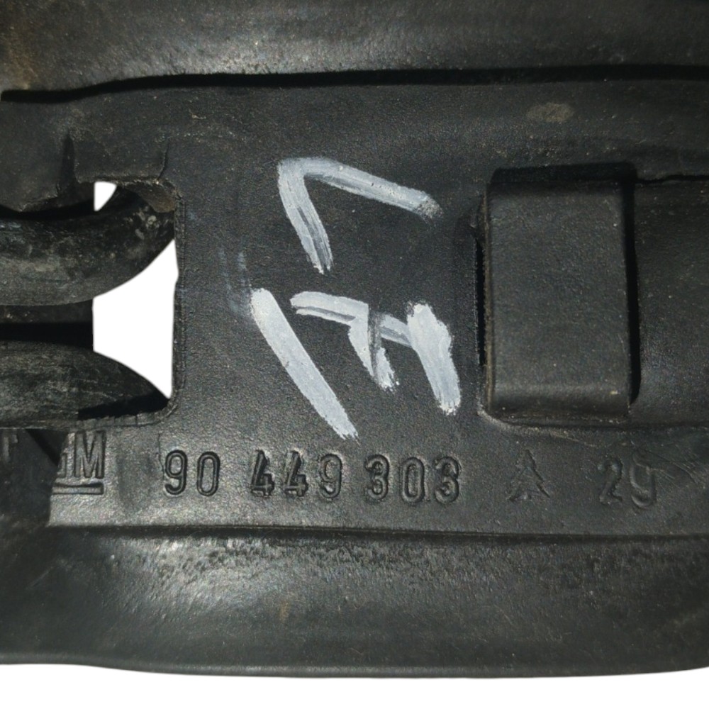 Batente Encosto Traseiro Chevrolet Astra Belga 1995 Preto Preto 8