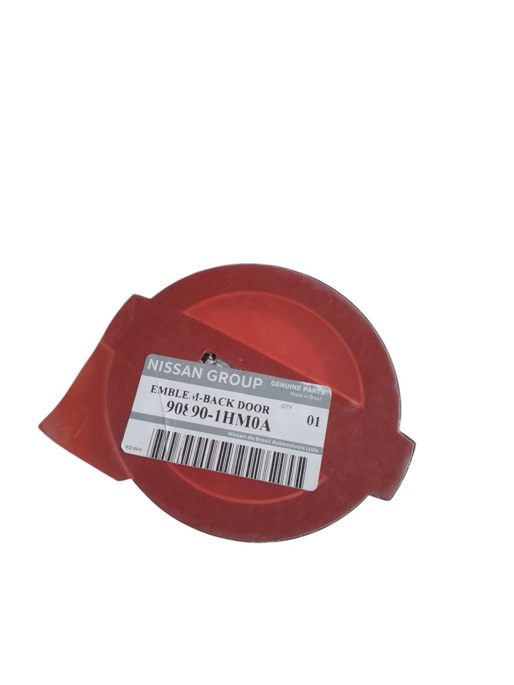 Emblema Tampa Traseira Nissan March 2012 A 2019 Cromado Cromado 6