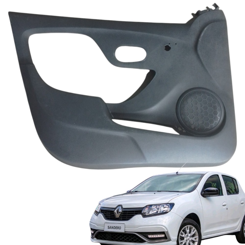 Forro Porta Dianteira Esquerdo Renault Sandero Logan 2015/19