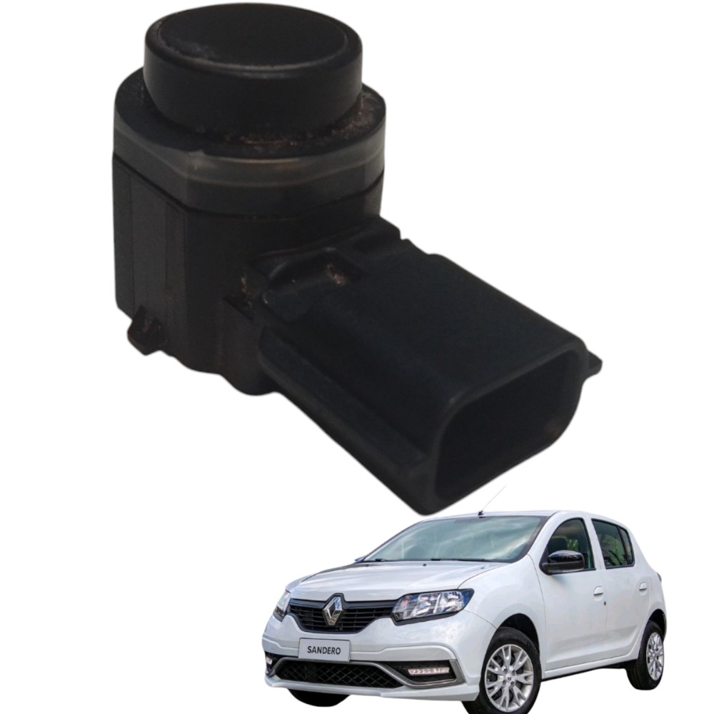 Sensor Estacionamento Tra Renault Tac Captur Sandero 2018 A Preta