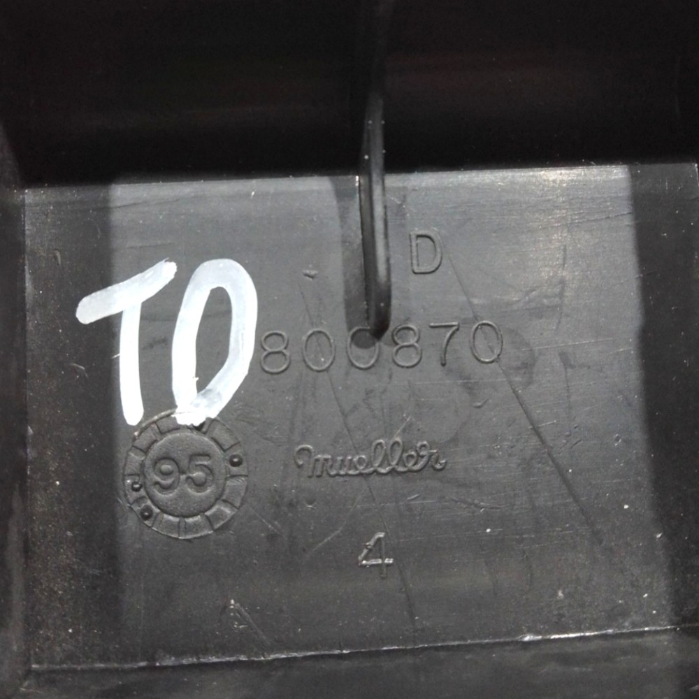 Puxador Interno Porta Apoio Braço T/d Fiat Uno Mille V19 Preto 3