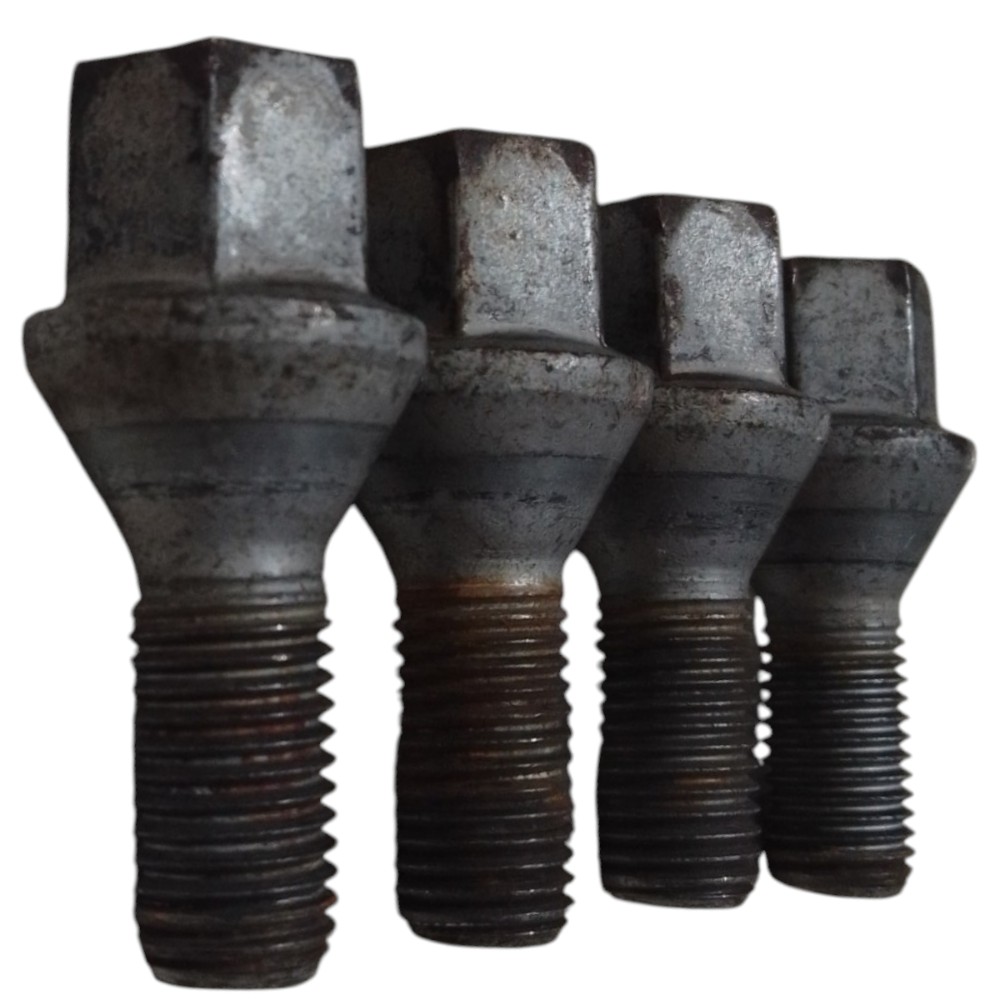 4 Parafusos Renault Sandero/ Logan/ Duster/ Clio Original  Prata 5