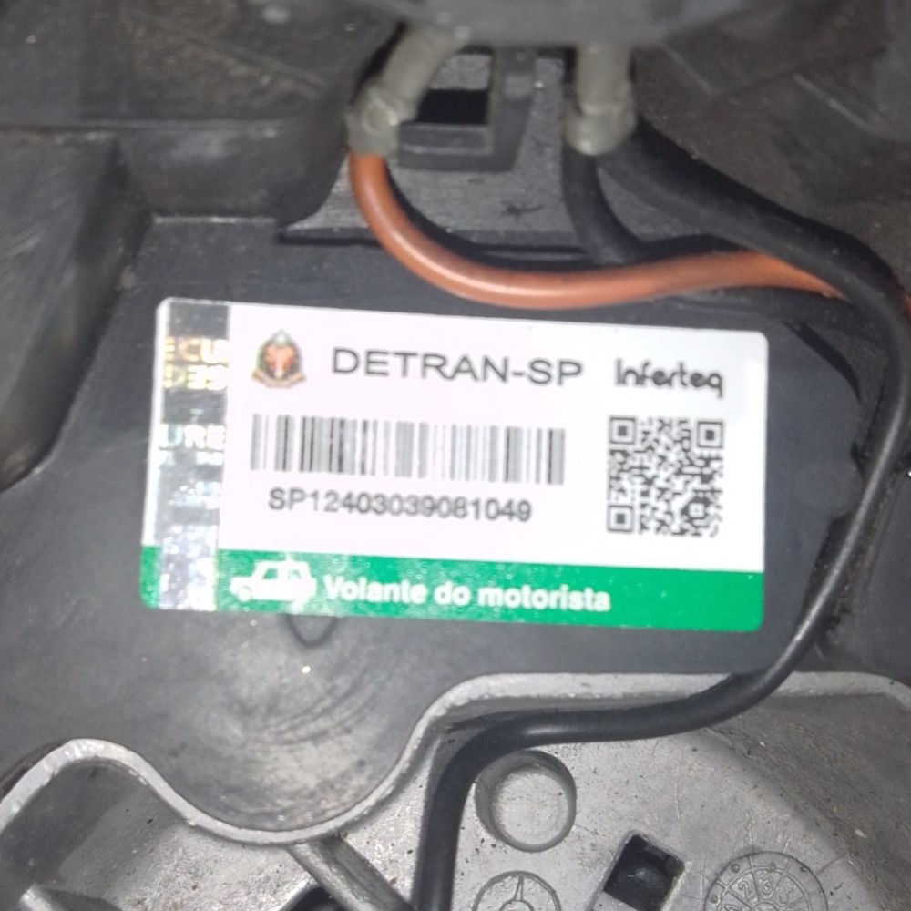 Volante Direção Ford Escort/fiesta 1996/2003 96fb3600 Ka Preto 15