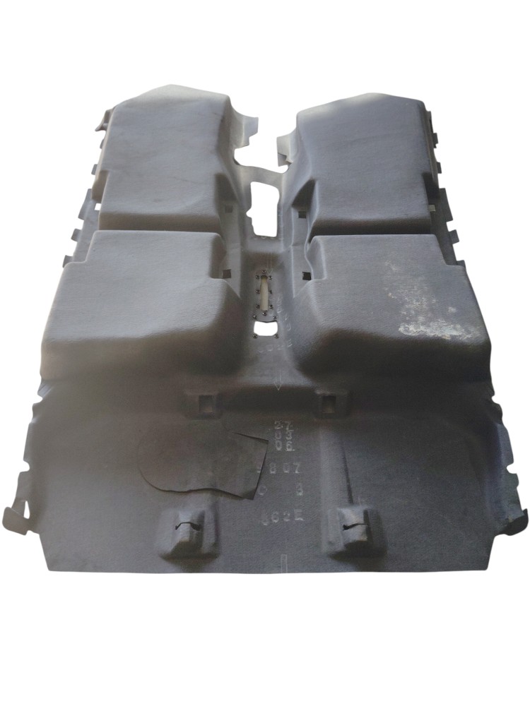Forro Tapete Carpete Assoalho Vw Fox 2004 A 2009 Original Vw Preto 3