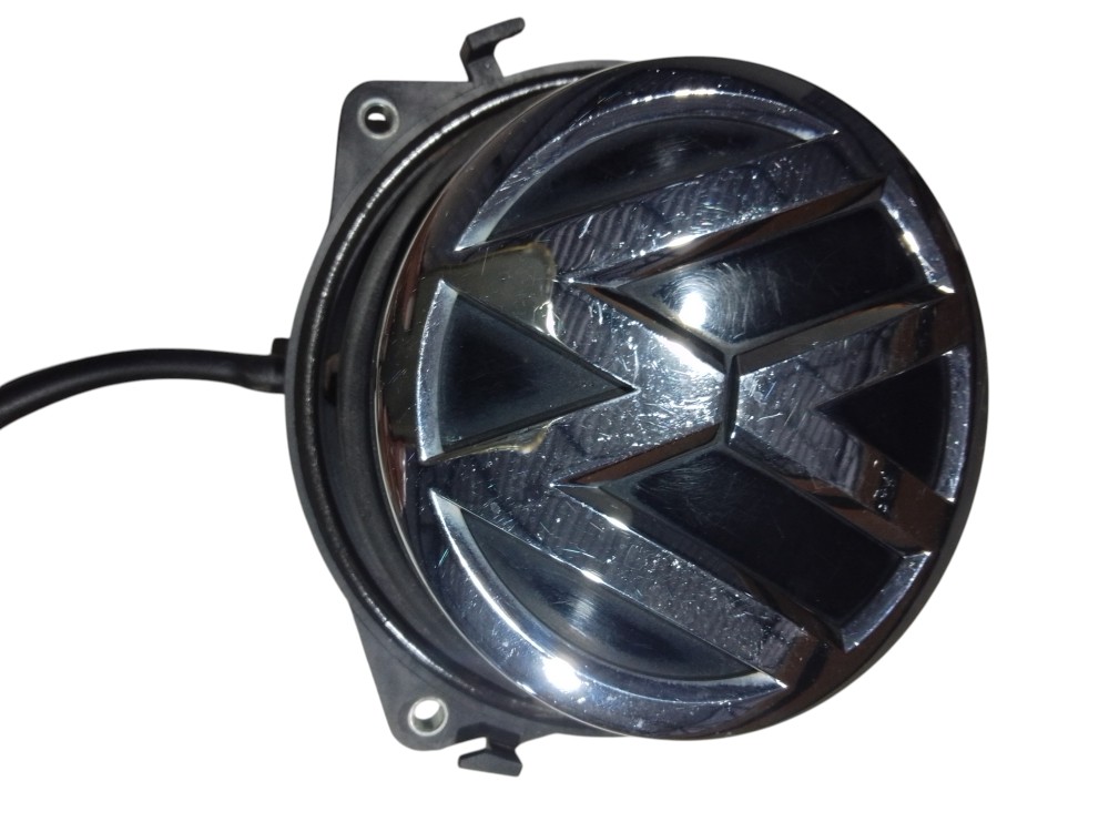 Maçaneta tampa traseiro emblema externa s vw fox 2015 a 2017 3