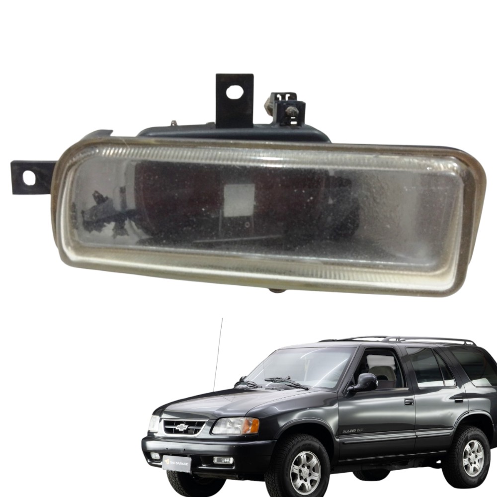 Farol Neblina C/lâmpada Esquerda Chevrolet Blazer 1997 Branca