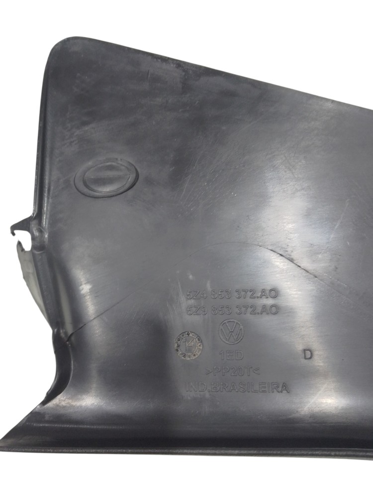 Soleira Porta Dianteira Esquerda Volkswagen Fox 2014 Preto 3