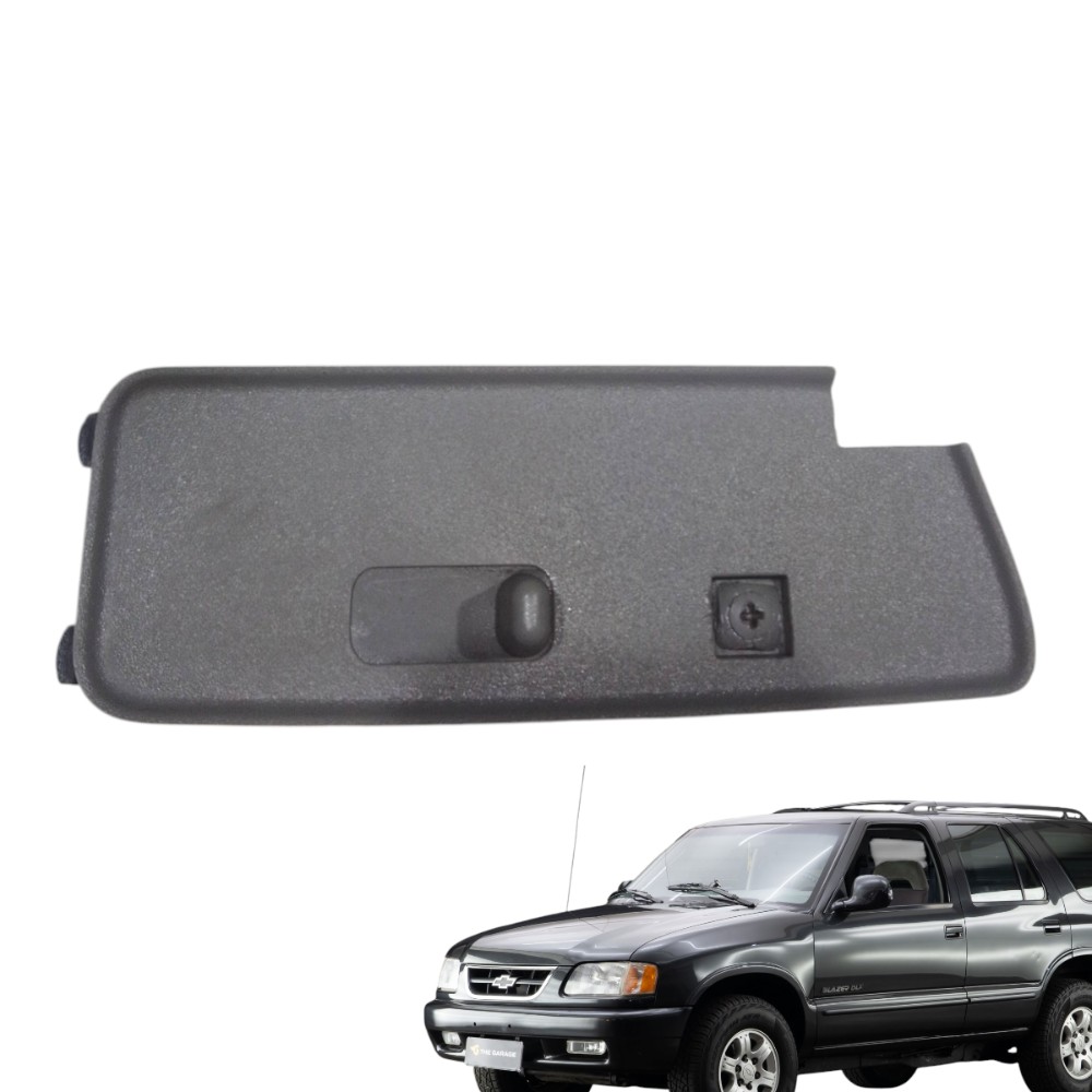Moldura Trava Porta Traseira Esquerda Blazer 1997 15689173 Cinza