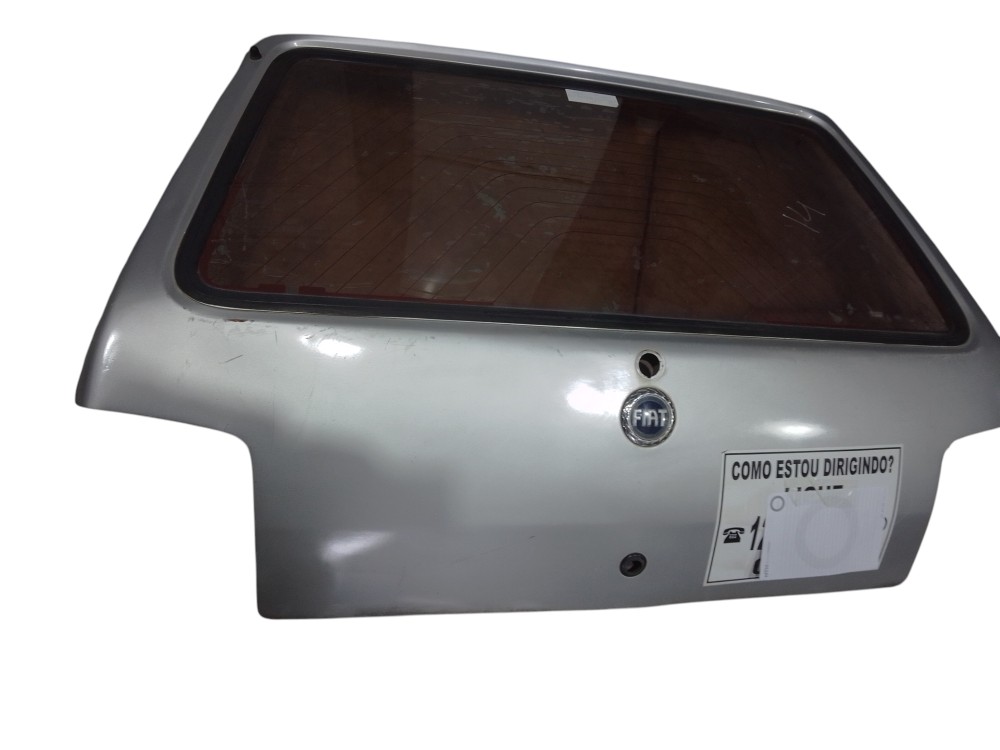 Tampa Traseira Porta Malas Fiat Uno 2004 2013 Prata