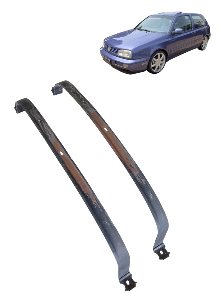 Par De Abraçadeiras Suporte Tanque Combustível Golf 96/00 1