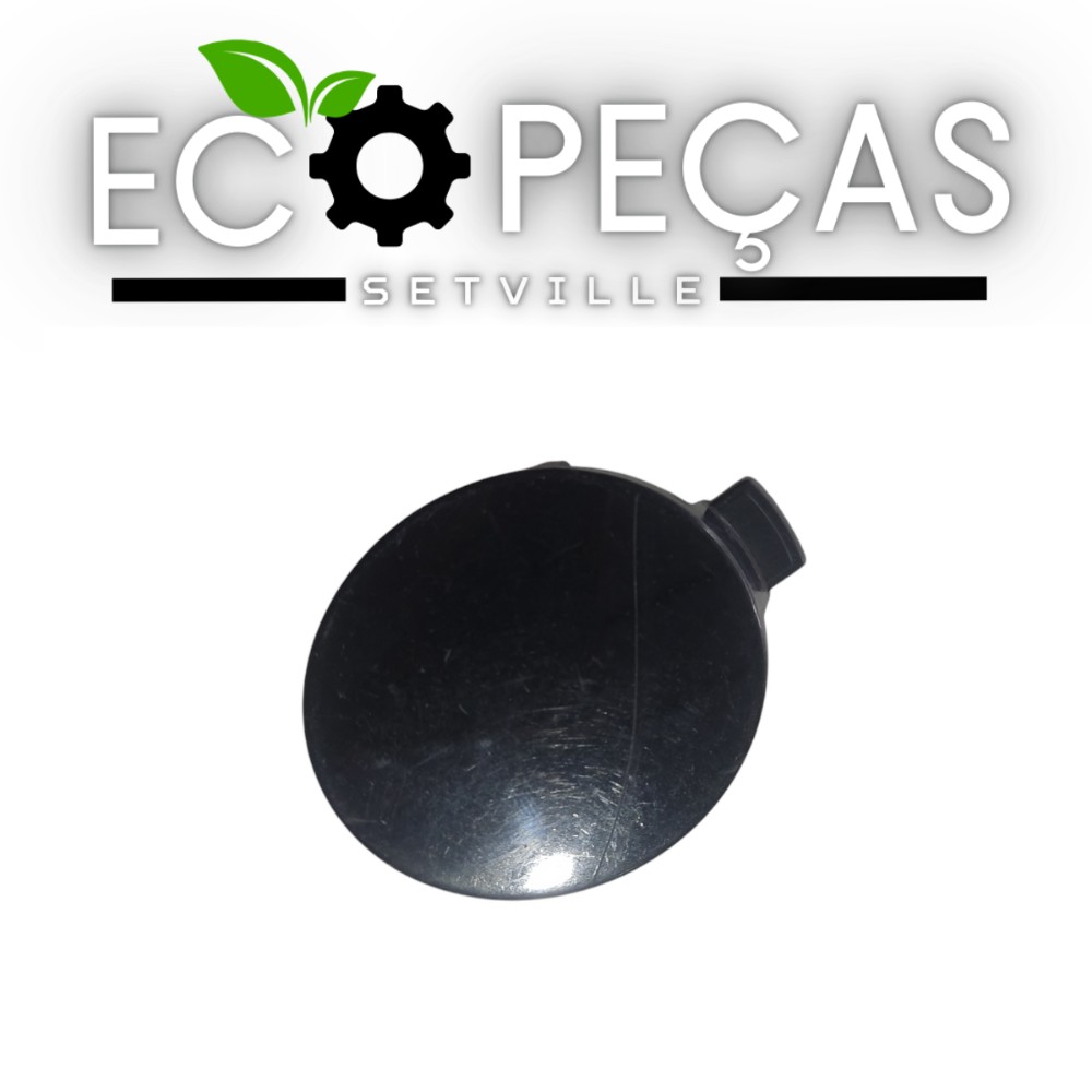 Tampa Reboque Parachoque Dianteiro Vw Jetta 2019/2022 Preto