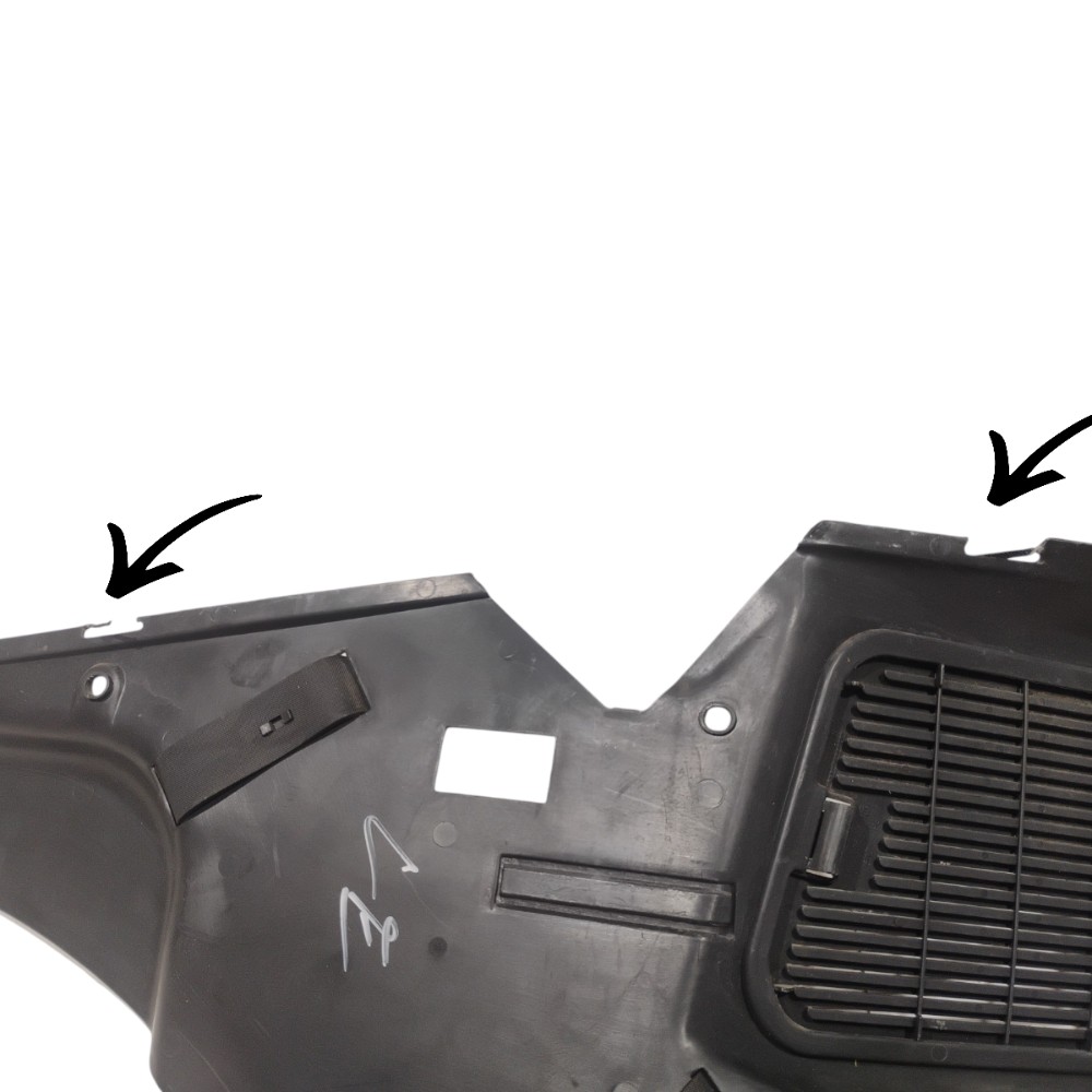 Acabamento Interno Porta Malas Gm Astra 1995 V20 90381215 Preto 2