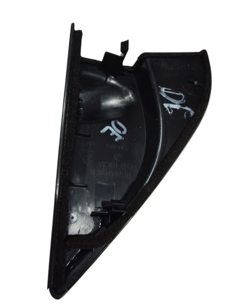 Moldura Interna Retrovisor Esquerdo Nissan  March11 15 Preto Preto 5