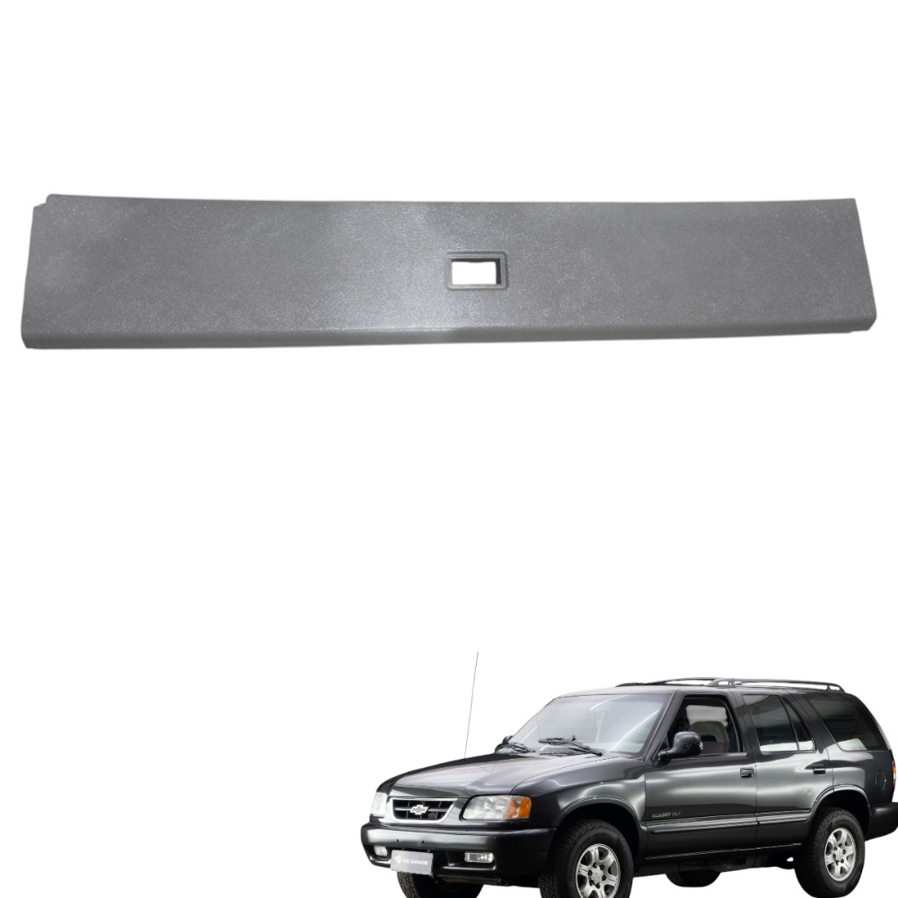Acabamento Teto Superior Traseiro Gm 93231011 Blazer 1997 Cinza 2