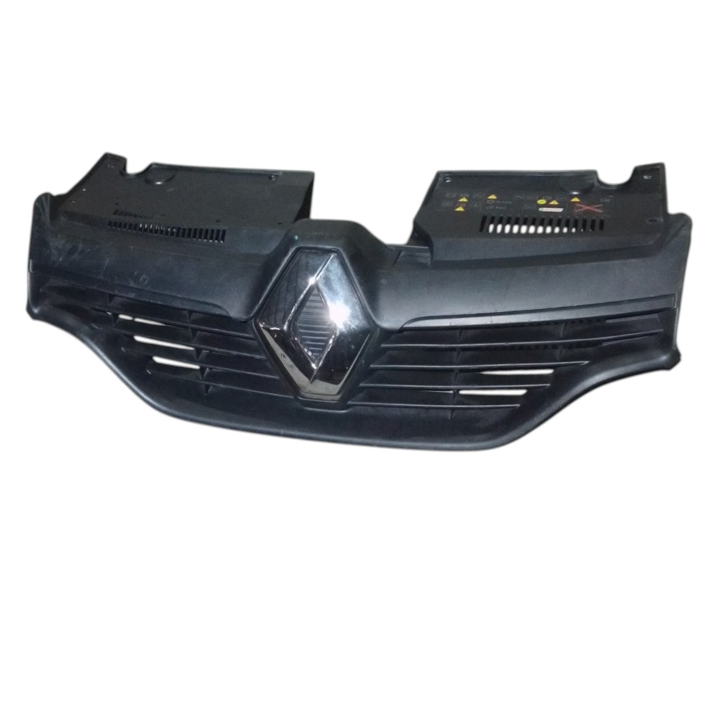 Grade Parachoque Dianteiro Renault Sandero Logan 2015 A 2017 – Preto 17