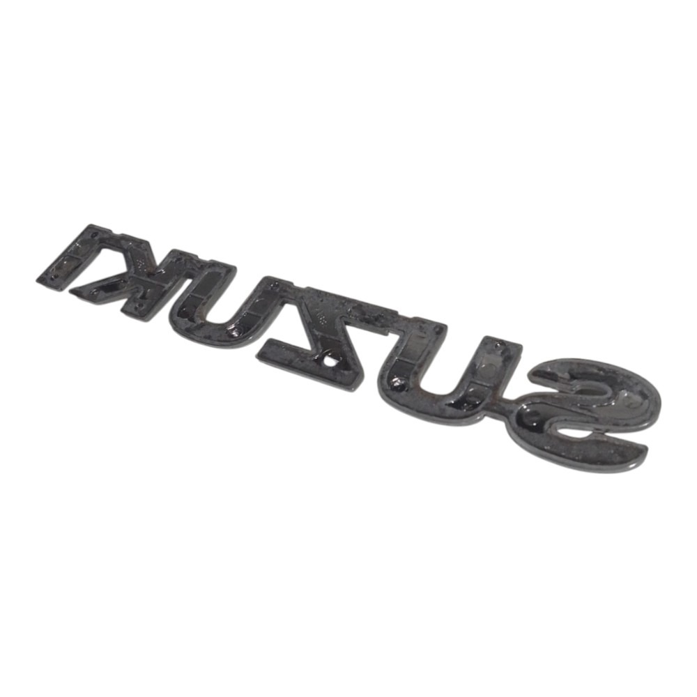 Emblema Traseiro Sa Suzuki Grand Vitara Original Prateado 7