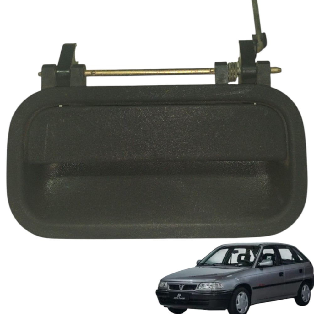 Maçaneta Externa Traseira Esquerda Gm Astra 1995 V20 712pa6 Preto Traseira