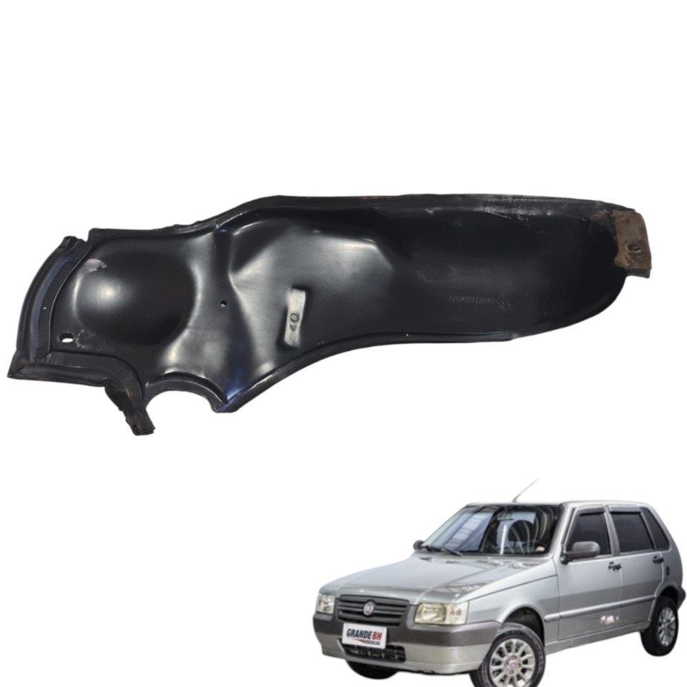 Chapa Painel Corta Fogo Fiat Uno Mille V19 Preto