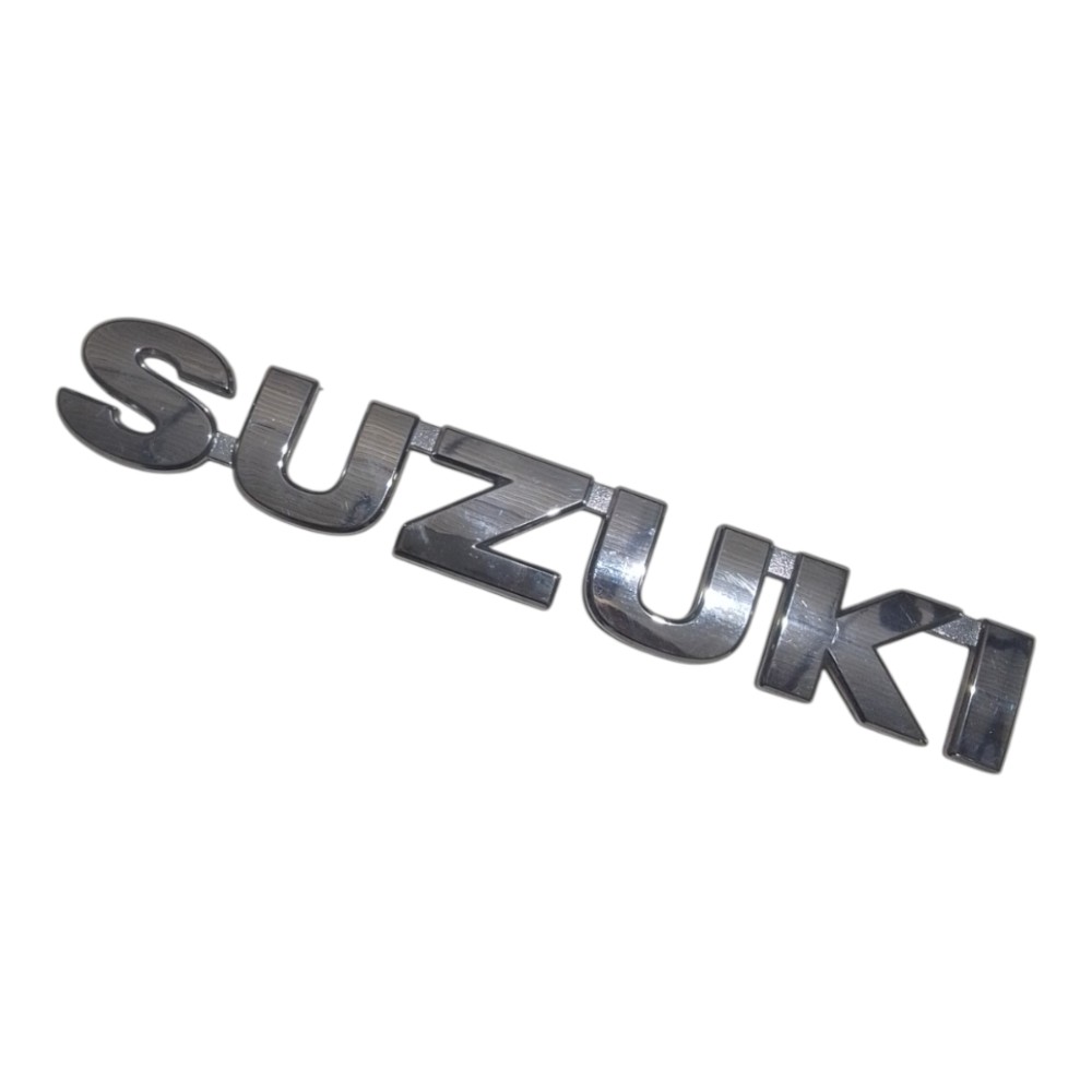 Emblema Traseiro Sa Suzuki Grand Vitara Original Prateado 4