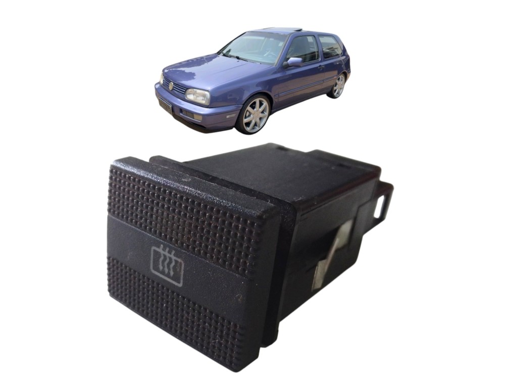 Botão Desembaçador Traseiro Vw Golf 1994/1998 Original 6
