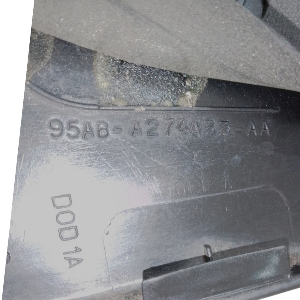Acabamento Externo Porta Traseira Le Ford Escort 1995 A 2002 Preto 8