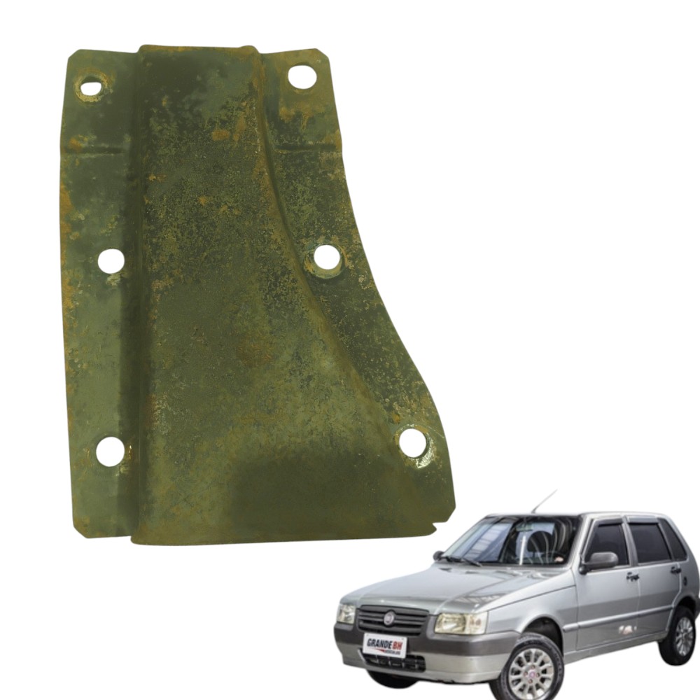 Suporte Chapa Reforço Longarina Fiat Uno Mille V19
