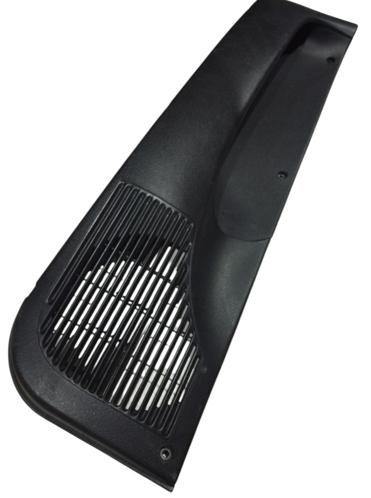 Moldura Porta Esquerdo Dianteiro Gm Classic Corsa 2001 Preto