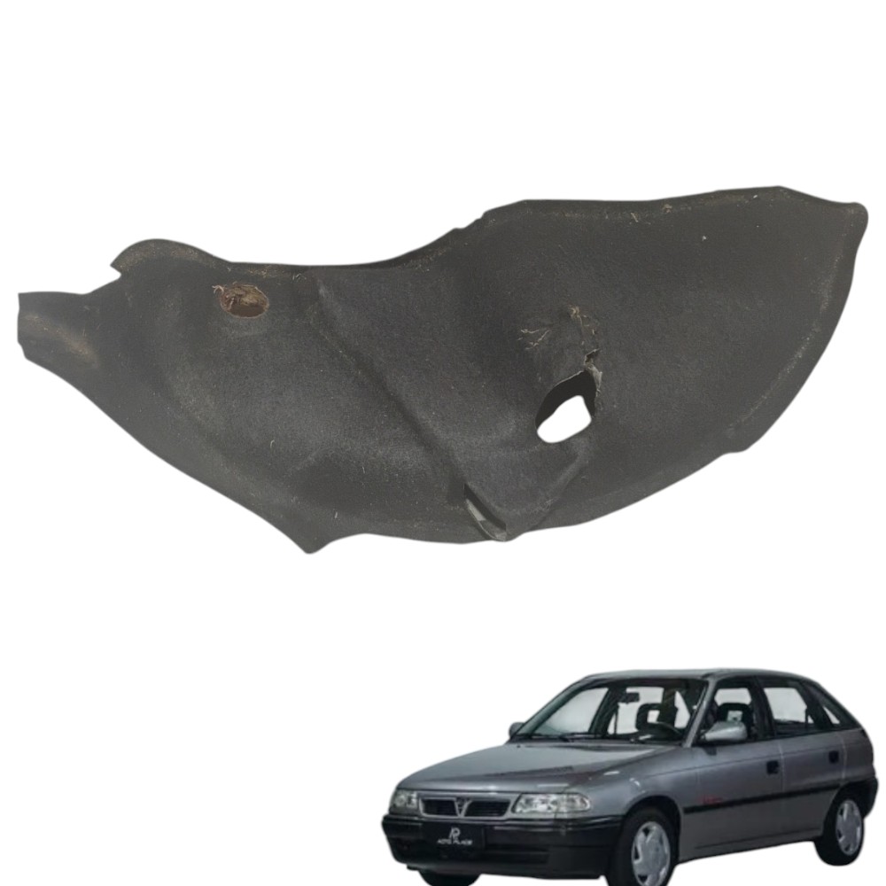 Carpete Lateral Porta Malas Esquerdo Chevrolet Astra Gm 1995 V20 Preto