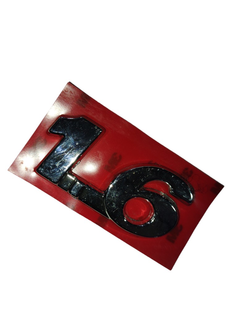 Emblema Volkswagen 1.6 Cromado Cromado 7