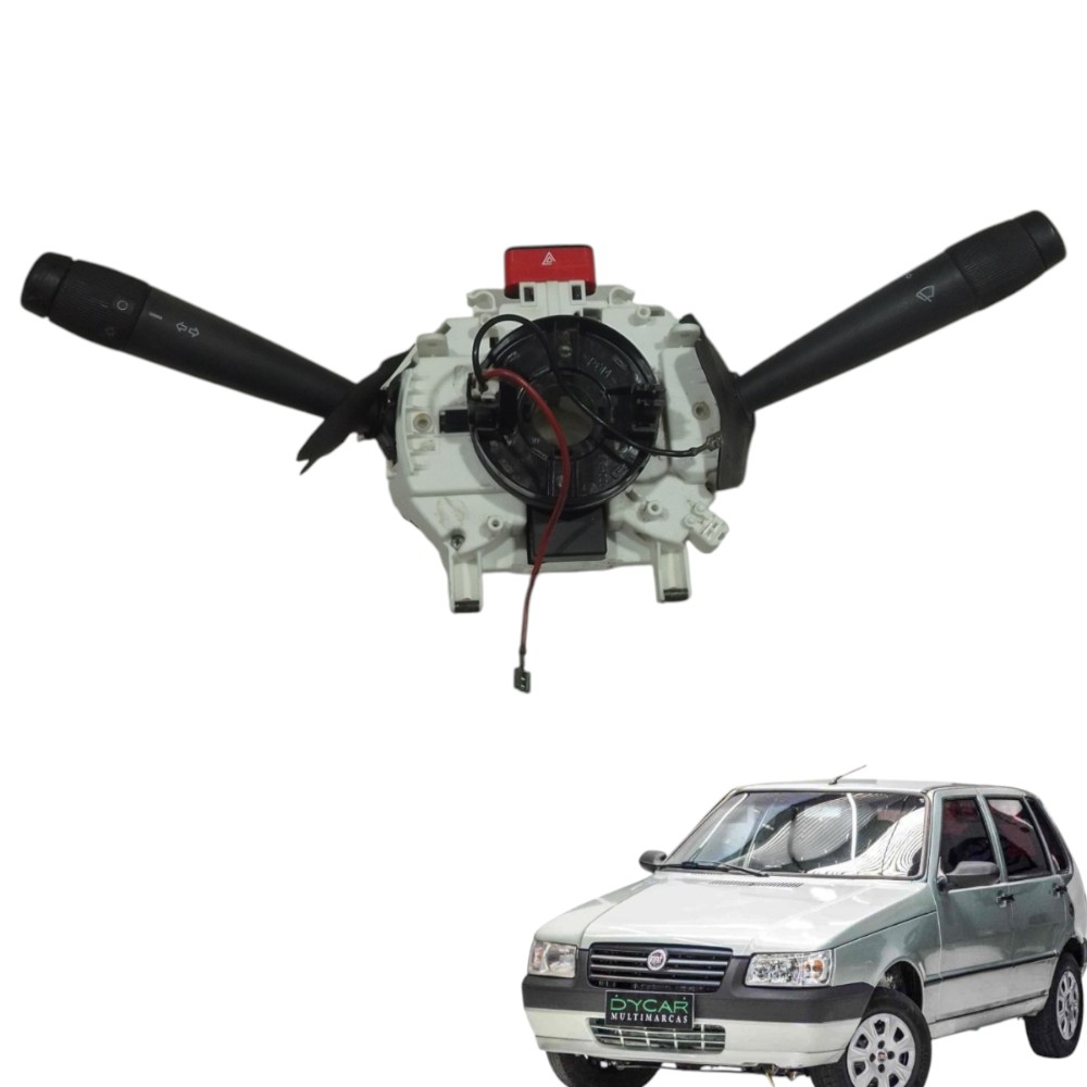 Chave Comando Seta/limpador/luzes Fiat Uno Mille 2003/2010