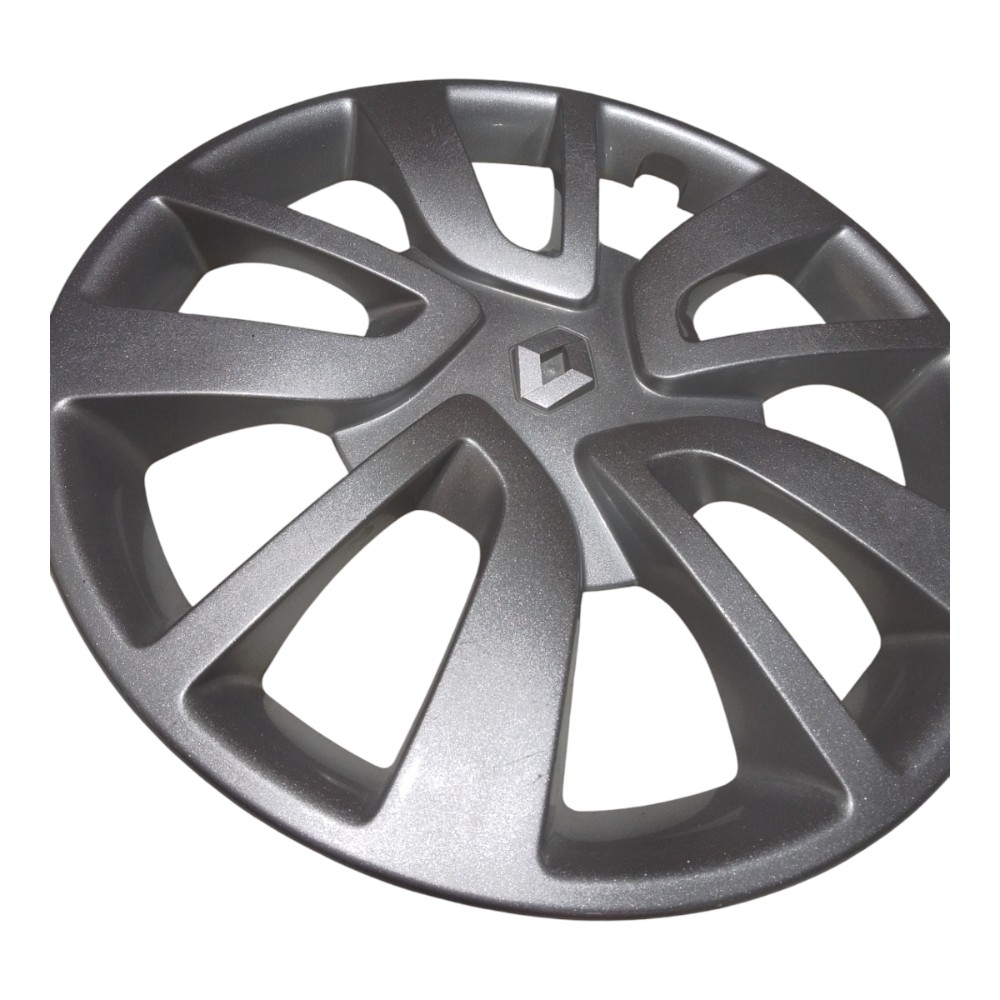 Calota Aro 15 Renault Sandero Prata 4