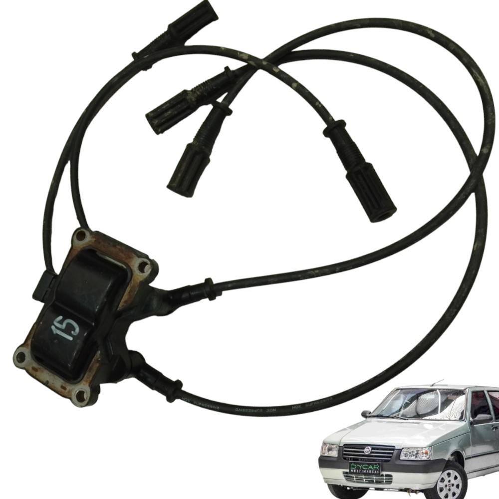 Bobina Ignição Automotiva Fiat Uno Mille V15