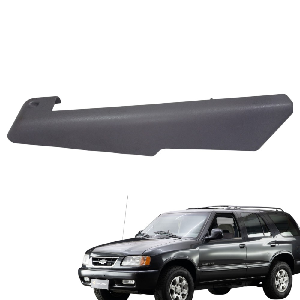 Acabamento Moldura Banco Dianteiro Direito Chevrolet Blazer Cinza