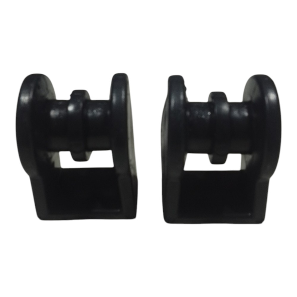 2 Unidades Suporte Roldana Isolador Fiat Uno Mille 2007/2008 Preto 7