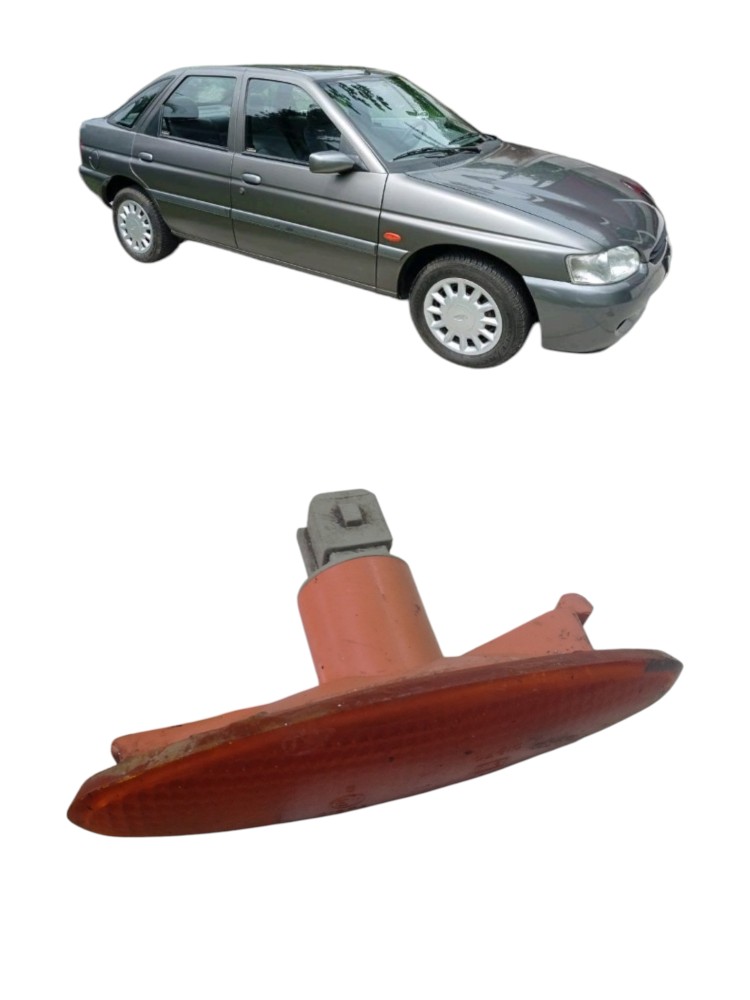 Lente Pica Seta Paralama Esquerdo Ford Escort 1993 A 2002 Laranja 4