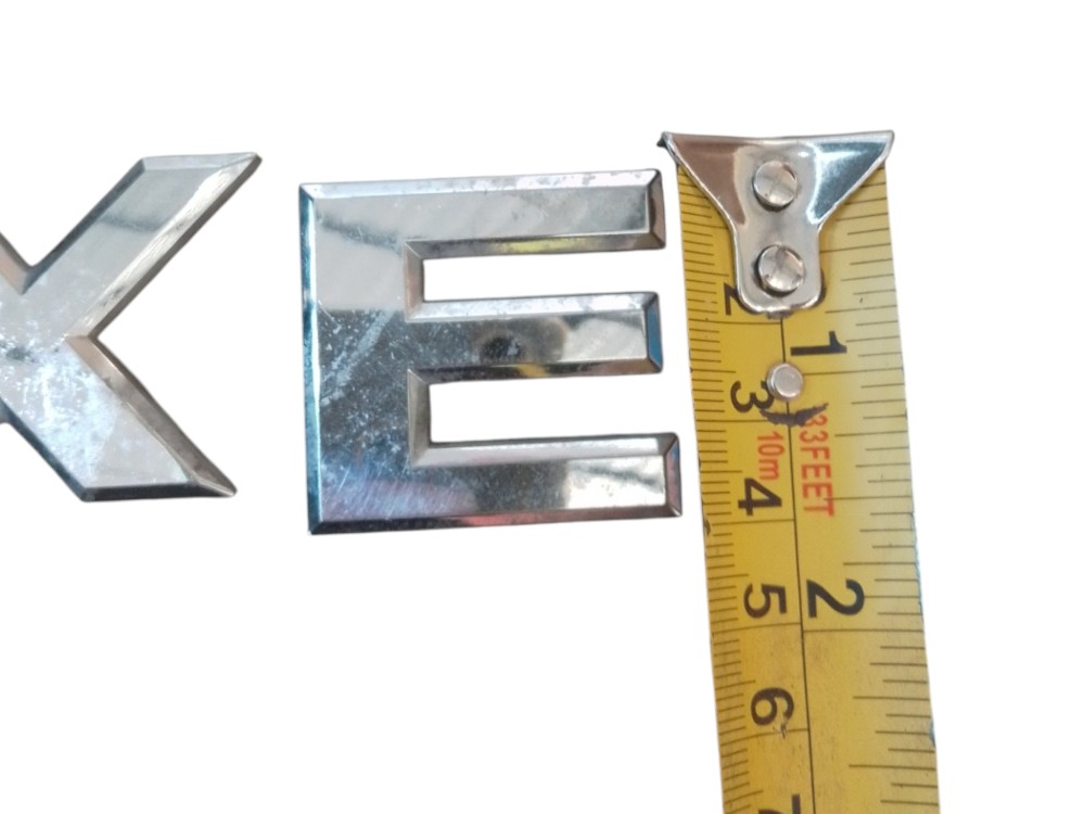 Emblema Letreiro Tampa Traseira Ex Nissan Frontier  Cromado Cromado 7